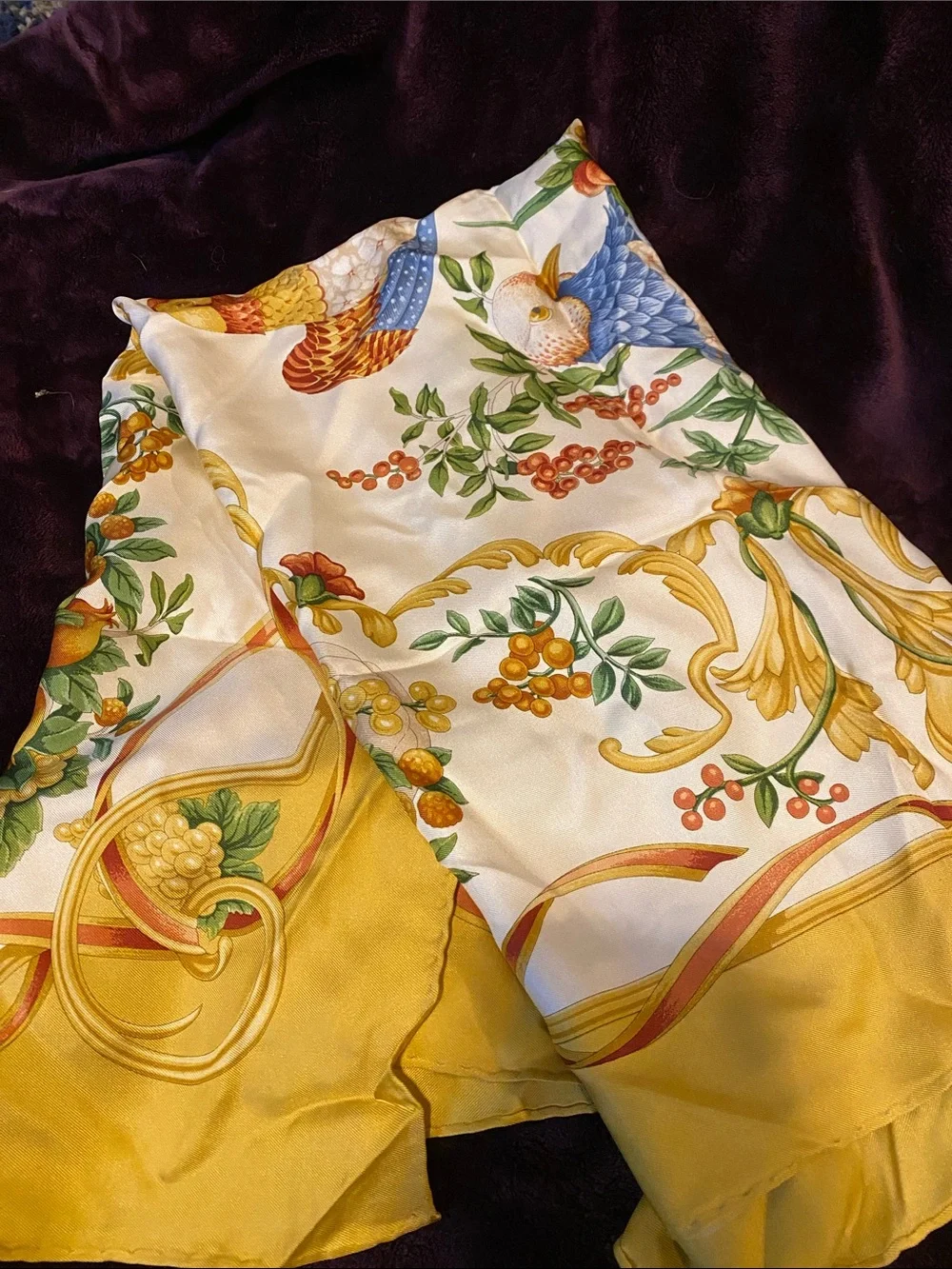 Salvatore Ferragamo luxurious silk